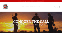 Desktop Screenshot of conquerthecall.com